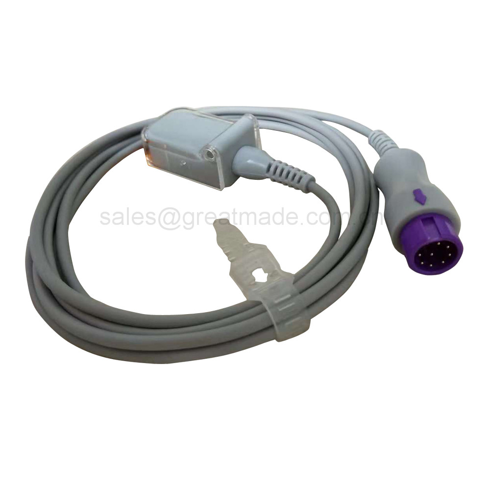 compatible con el cable adaptador Mindray IPM12 T5 spo2 para conectar el sensor masim spo2