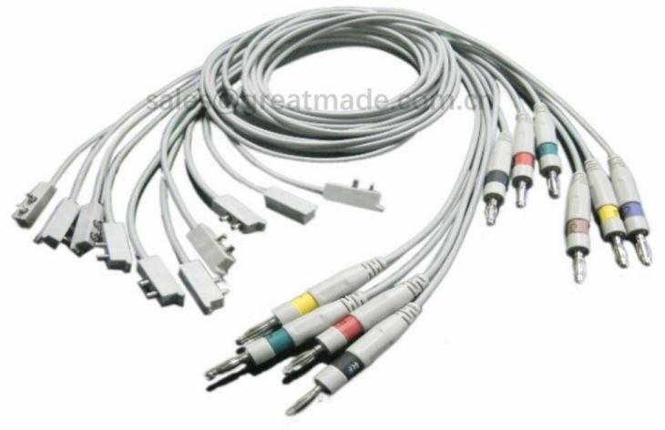 Reemplazo de cable de EKG 10 - Cable para Esaote Archimed 4120 Personal C1 Personal C3