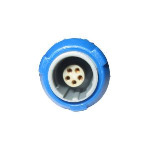 Conector médico 1P PKG 2, 3pin 5-8 Pin 1P Enchufe fijo 40 grados Dos llaves