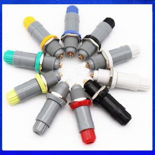 Conector médico 1P Dos llaves PAA / PKA PAB / PKB PAC / PKC 2-10pin 14 Pin 40 60 80 grados Enchufe