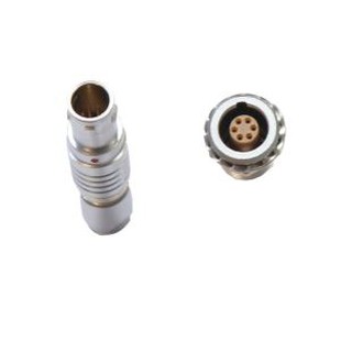 FGG EGG 1B Series 306 Push-Pull Macho Recto de Metal / Conector de Enchufe Fijo