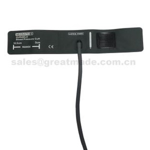 Manguito de nibp de tubo simple n. ° 3, circunferencia de brazo de 5-10.5 cm, sin bolsa de gas