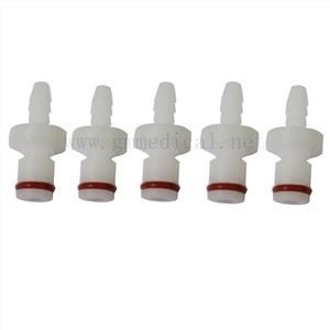 Conector de bloqueo macho de plástico NIBP Cuff Air Hose Connector Use With Marquette