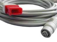 Compatible con Spacelab-> B.Bruan Cable adaptador 10PIN Rectangular-> 4 pines