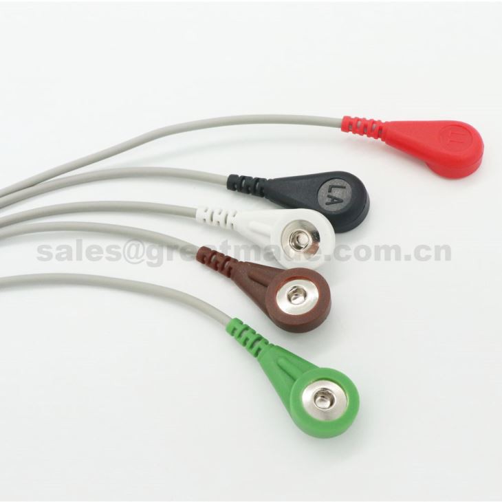 Use with M1664A 5-lead Leadwires