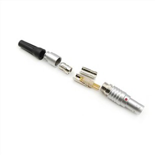 2 3 4 5 6 7 Conector de enchufe macho de 9 pines FGG 0B para dispositivos de sonido Arri Alexa Código de tiempo de la cámara, Teradek Bond Bolt Pro 300 RX